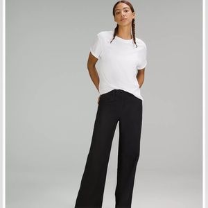 Lululemon City Sleek 5 Pocket High-Rise Wide-Leg Pant - Light Utilitech